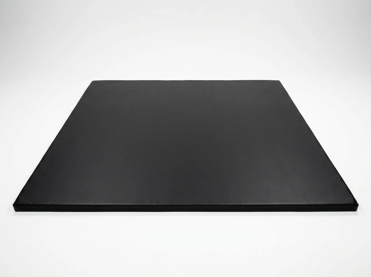 Wolmats black smooth BJJ MMA mat
