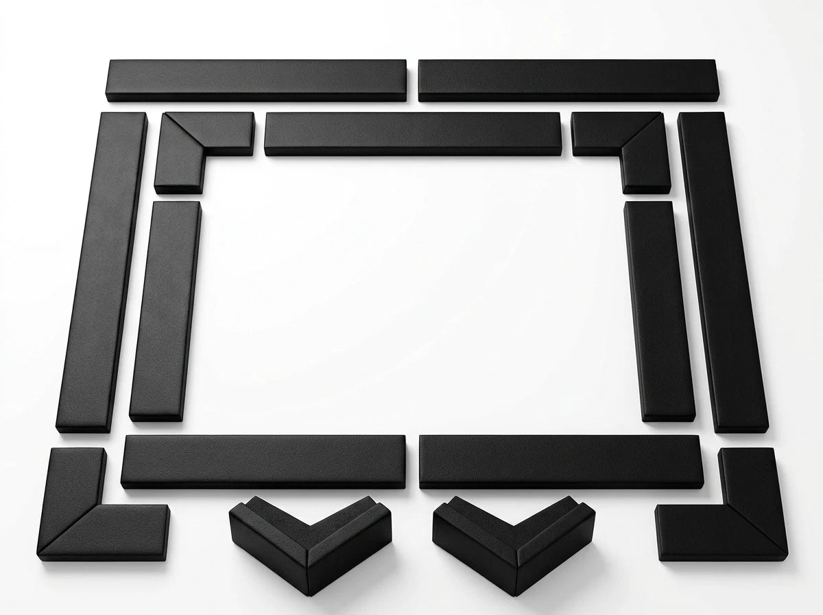 Wolmats wall pad trim kit