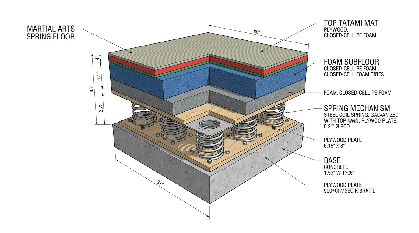 wolmats spring floor
